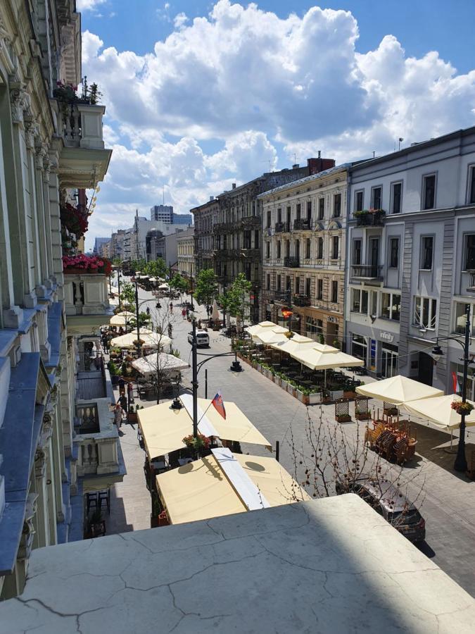 Prestige Aparthotel Piotrkowska 82 - Wyjatkowy Widok Na Deptak Łódź Eksteriør bilde