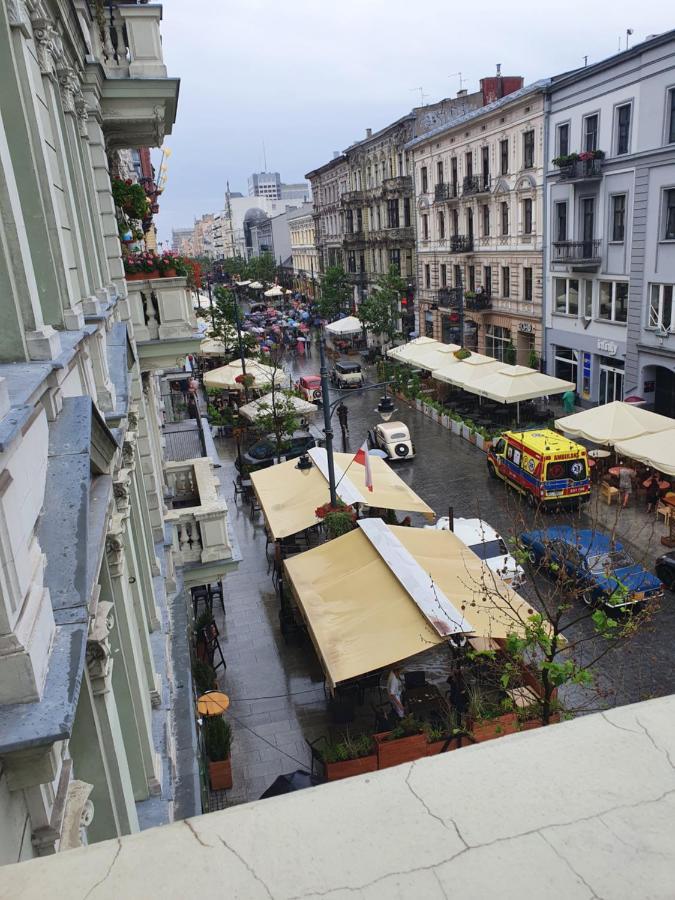 Prestige Aparthotel Piotrkowska 82 - Wyjatkowy Widok Na Deptak Łódź Eksteriør bilde